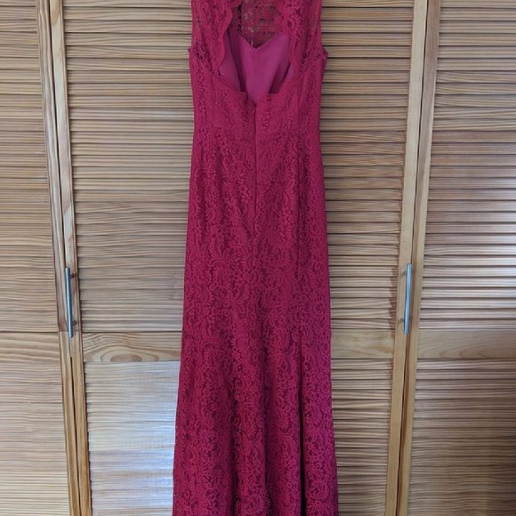 Dessy Bridesmaid Dress Marquis Lace Style 2940 - Picture 7 of 8